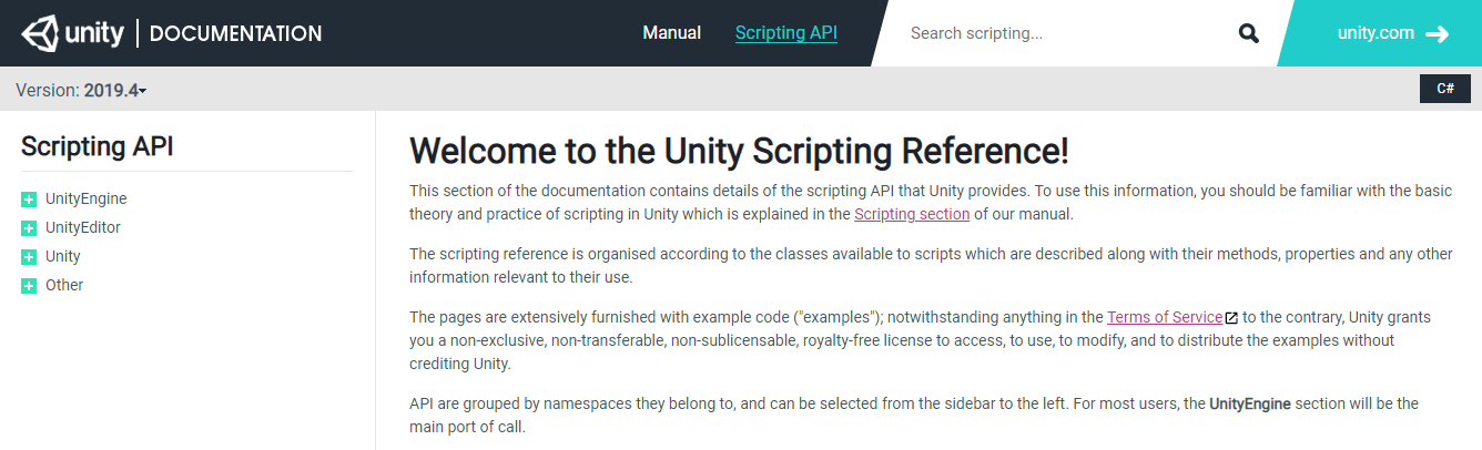 The Complete Guide to the Unity Scripting API - Spectral