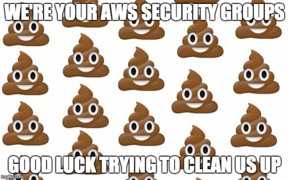 Security groups cleanup